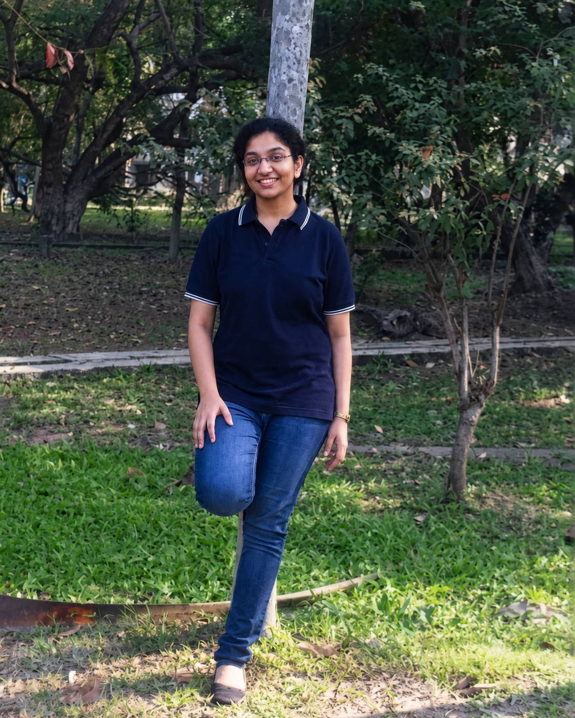 Bhargavi during her school years