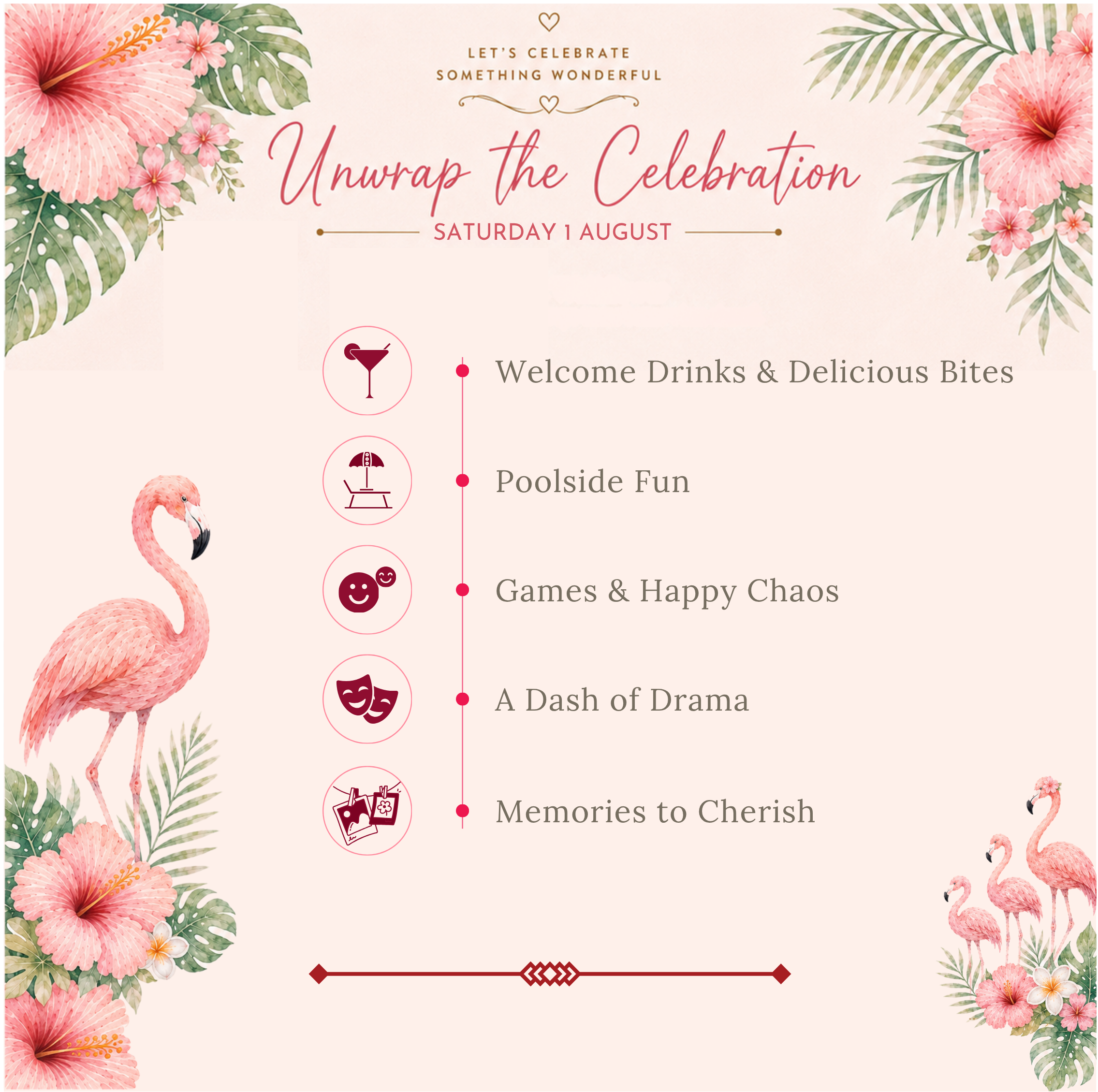 Unwrap the Celebration event details